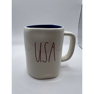 Rae Dunn Artisan Collection byrtisan Collection by Magenta "USA" Mug Coffee Cup